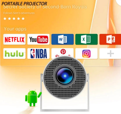 Smart android portable projector